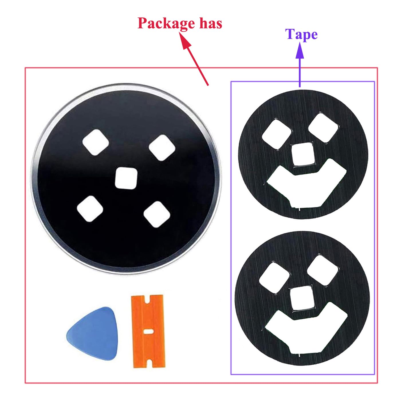 Amazon.com: Ubrokeifixit Galaxy Watch Back Rear Lens Glass with
